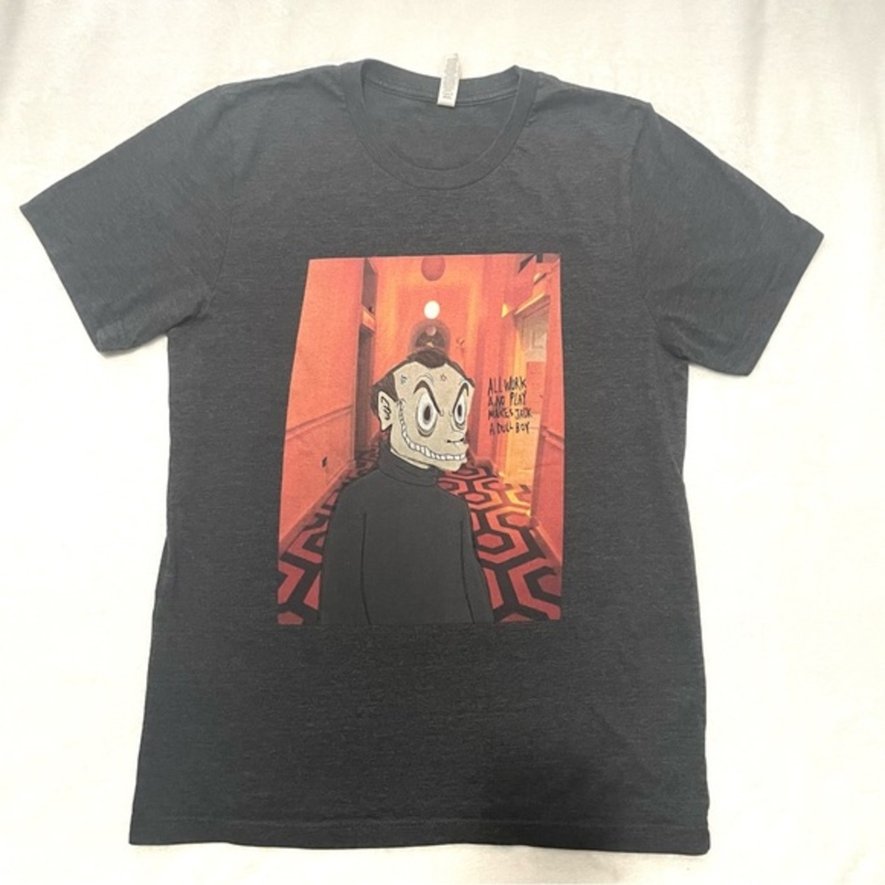 Nosferatu Rare T-shirt Men's Size Med All Work No Play Makes Jack A Dull Boy